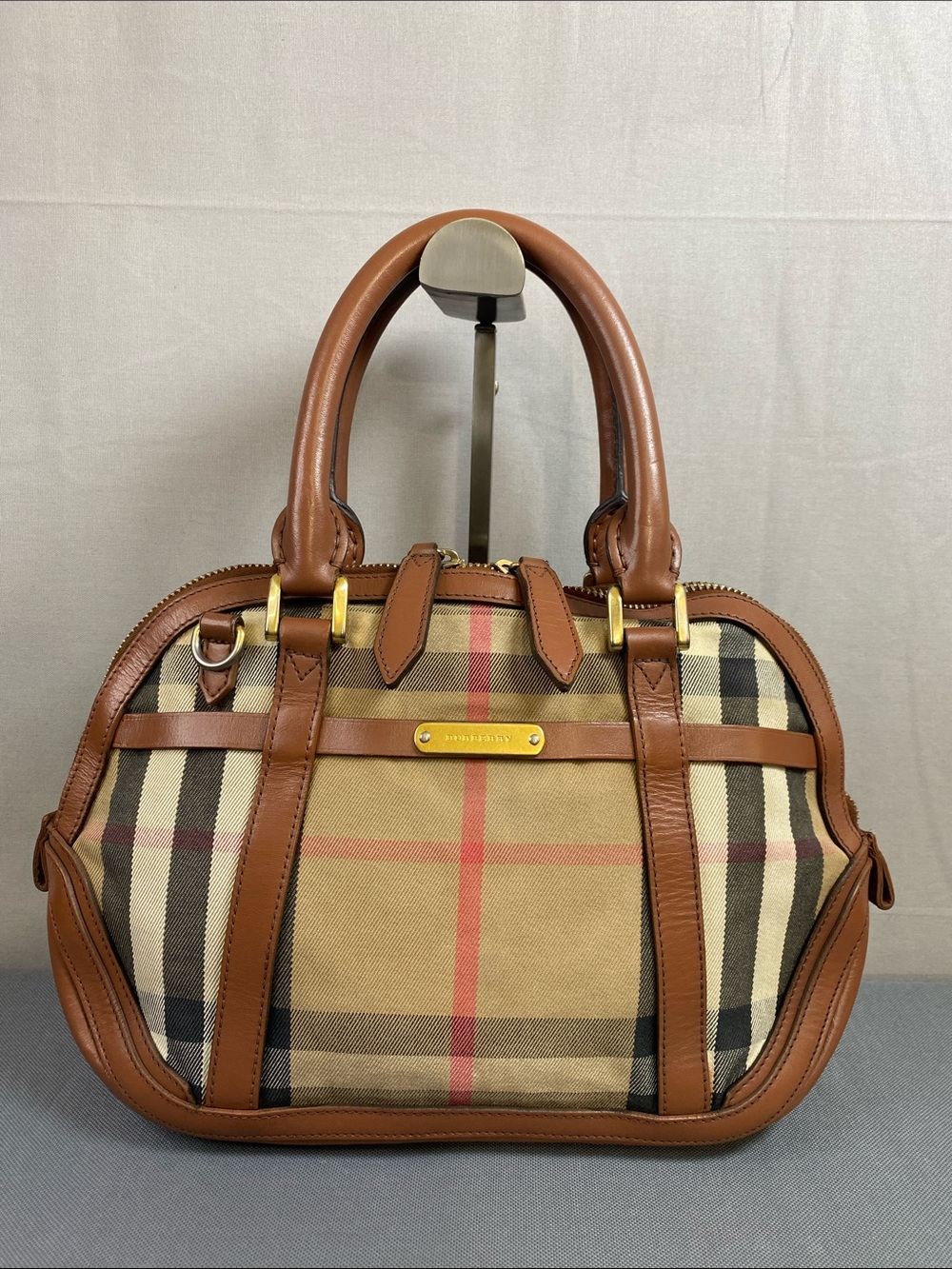 ✨️BURBERRY Bridle Orchard Satchel Bag